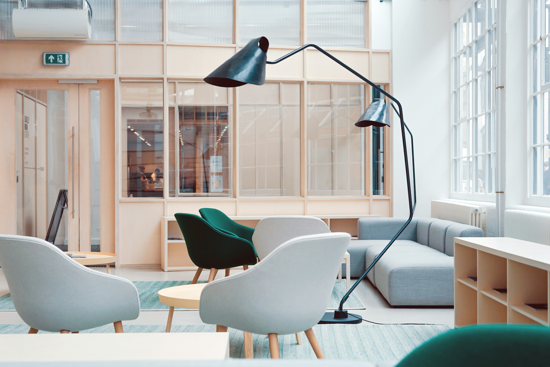 Office lounge type area