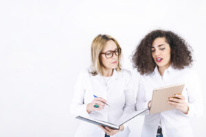 nurse happy with healthcare staffing agency in the US
